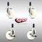 Service Caster 4 Inch 316SS Nylon Wheel Swivel 1 Inch Expanding Stem Caster Brake SCC, 2PK SCC-SS316EX20S414-NYS-2-TLB-2-1 - alternate 1